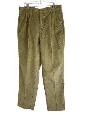 VTG Y2K Tommy Bahama Mens Khaki Corduroy Pants Size 38 x 34 tall NWT Classic